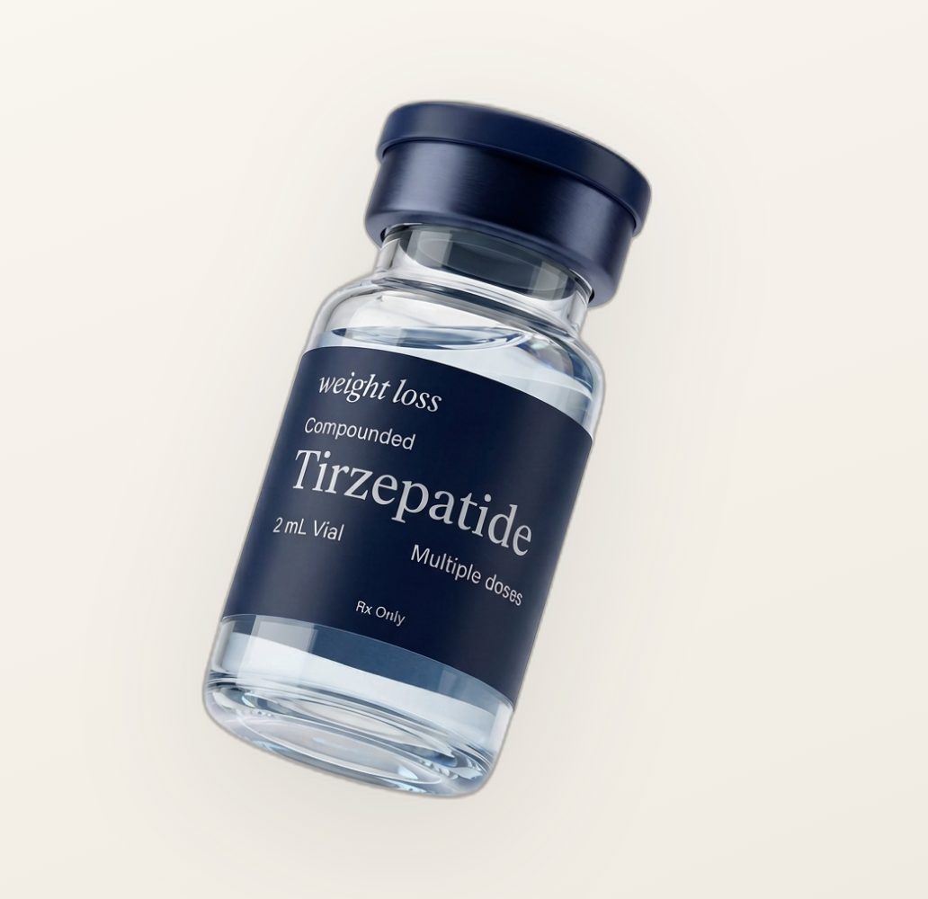 Compounded Tirzepatide vial